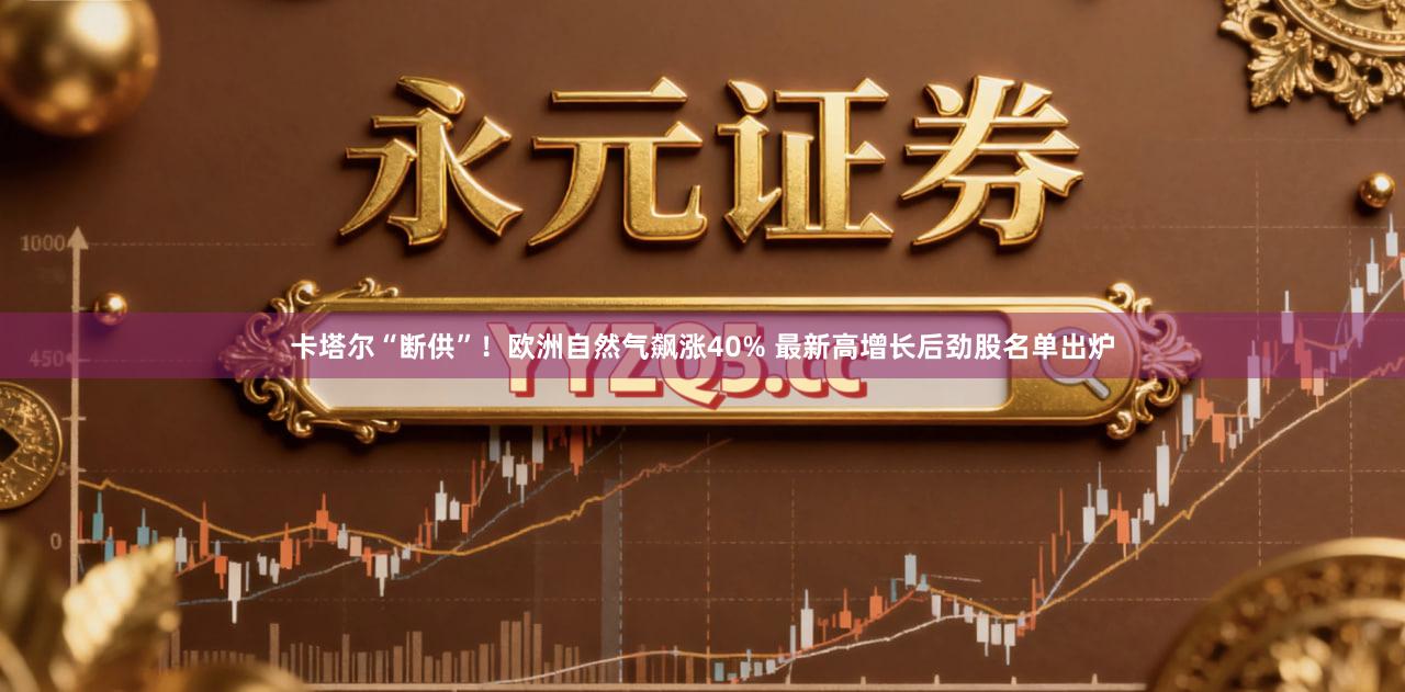 卡塔尔“断供”！欧洲自然气飙涨40% 最新高增长后劲股名单出炉